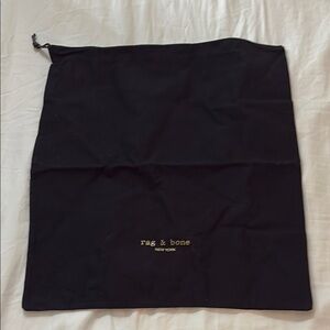 Rag & Bone Black Dust Bag